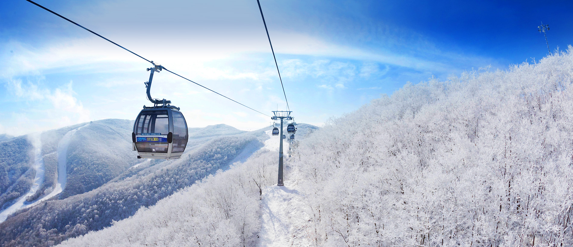 High1 雪場雪道與纜車實景